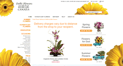 Desktop Screenshot of delhiflowersontcan.com