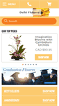 Mobile Screenshot of delhiflowersontcan.com